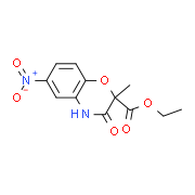 Ethyl 2-methyl-6-nitro-3-oxo-3,4-dihydro-2H-1,4-benzoxazine-2-carboxylate