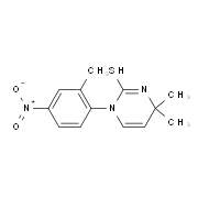 4,4-Dimethyl-1-(2-methyl-4-nitrophenyl)-1,4-dihydropyrimidine-2-thiol