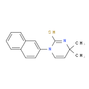 4,4-Dimethyl-1-(2-naphthyl)-1,4-dihydropyrimidine-2-thiol