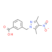 3-[(3,5-Dimethyl-4-nitro-1H-pyrazol-1-yl)methyl]-benzoic acid