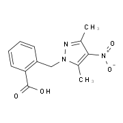 2-[(3,5-Dimethyl-4-nitro-1H-pyrazol-1-yl)methyl]-benzoic acid
