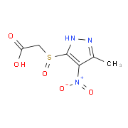 (5-Methyl-4-nitro-2H-pyrazole-3-sulfinyl)-acetic acid