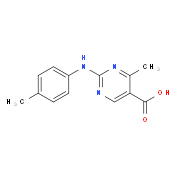 4-Methyl-2-p-tolylamino-pyrimidine-5-carboxylic acid