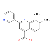 7,8-Dimethyl-2-pyridin-3-ylquinoline-4-carboxylic acid