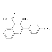 3-Methyl-2-(4-methylphenyl)quinoline-4-carboxylic acid