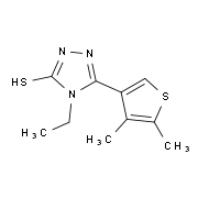 5-(4,5-Dimethylthien-3-yl)-4-ethyl-4H-1,2,4-triazole-3-thiol