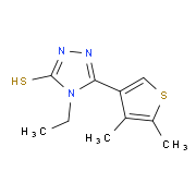 5-(4,5-Dimethylthien-3-yl)-4-ethyl-4H-1,2,4-triazole-3-thiol