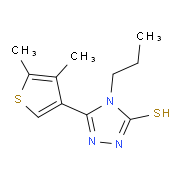 5-(4,5-Dimethylthien-3-yl)-4-propyl-4H-1,2,4-triazole-3-thiol