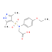 [[(3,5-Dimethyl-1H-pyrazol-4-yl)sulfonyl]-(4-ethoxyphenyl)amino]acetic acid