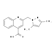2-(3,5-Dimethyl-pyrazol-1-ylmethyl)-quinoline-4-carboxylic acid