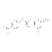 4-[N''-(4,6-Dimethyl-pyrimidin-2-yl)-guanidino]-benzoic acid