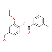 2-Ethoxy-4-formylphenyl 3-methylbenzoate