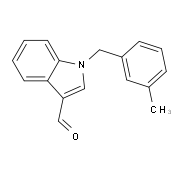 1-(3-Methylbenzyl)-1H-indole-3-carbaldehyde