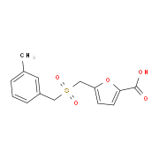 5-{[(3-Methylbenzyl)sulfonyl]methyl}-2-furoic acid