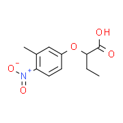 2-(3-Methyl-4-nitrophenoxy)butanoic acid