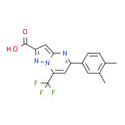 5-(3,4-Dimethylphenyl)-7-(trifluoromethyl)-pyrazolo[1,5-a]pyrimidine-2-carboxylic acid