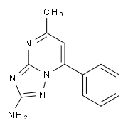5-Methyl-7-phenyl-[1,2,4]triazolo[1,5-a]-pyrimidin-2-ylamine