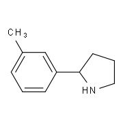 2-(3-Methylphenyl)pyrrolidine