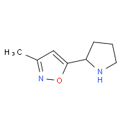 3-Methyl-5-pyrrolidin-2-ylisoxazole