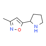 3-Methyl-5-pyrrolidin-2-ylisoxazole