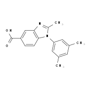 1-(3,5-Dimethylphenyl)-2-methyl-1H-benzimidazole-5-carboxylic acid