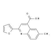 6-Methyl-2-thien-2-ylquinoline-4-carboxylic acid