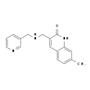 7-Methyl-3-{[(pyridin-3-ylmethyl)-amino]-methyl}-1H-quinolin-2-one