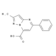 2-Methyl-5-phenyl-pyrazolo[1,5-a]pyrimidine-7-carboxylic acid