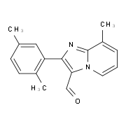 2-(2,5-Dimethylphenyl)-8-methylimidazo-[1,2-a]pyridine-3-carbaldehyde
