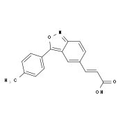 3-[3-(4-Methylphenyl)-2,1-benzisoxazol-5-yl]acrylic acid