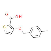 3-[(4-Methylbenzyl)oxy]-2-thiophenecarboxylic acid