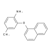 4-Methyl-2-(1-naphthyloxy)aniline