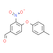 4-(4-Methylphenoxy)-3-nitrobenzenecarbaldehyde