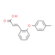 3-[2-(4-Methylphenoxy)phenyl]acrylic acid