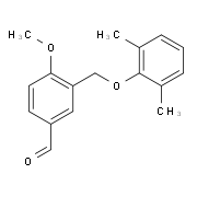 3-[(2,6-Dimethylphenoxy)methyl]-4-methoxybenzaldehyde