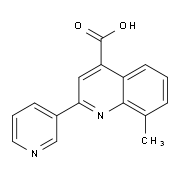 8-Methyl-2-pyridin-3-ylquinoline-4-carboxylic acid