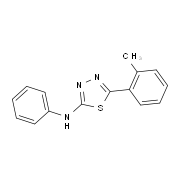 5-(2-Methylphenyl)-N-phenyl-1,3,4-thiadiazol-2-amine