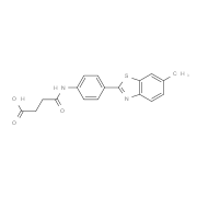 N-[4-(6-Methyl-benzothiazol-2-yl)-phenyl]-succinamic acid
