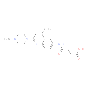 4-{[4-Methyl-2-(4-methylpiperazin-1-yl)quinolin-6-yl]amino}-4-oxobutanoic acid
