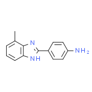 4-(4-Methyl-1H-benzoimidazol-2-yl)-phenylamine