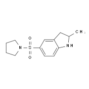 2-Methyl-5-(pyrrolidin-1-ylsulfonyl)indoline