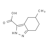 5-Methyl-4,5,6,7-tetrahydro-2H-indazole-3-carboxylic acid