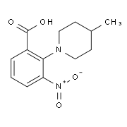 2-(4-Methylpiperidin-1-yl)-3-nitrobenzoic acid