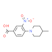4-(4-Methylpiperidin-1-yl)-3-nitrobenzoic acid