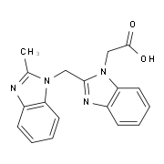 {2-[(2-Methyl-1H-benzimidazol-1-yl)methyl]-1H-benzimidazol-1-yl}acetic acid