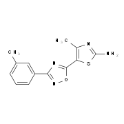 4-Methyl-5-[3-(3-methylphenyl)-1,2,4-oxadiazol-5-yl]-1,3-thiazol-2-amine