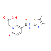 [5-(4,5-Dimethyl-thiazol-2-ylcarbamoyl)-2-oxo-2H-pyridin-1-yl]-acetic acid
