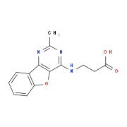 3-(2-Methyl-benzo[4,5]furo[3,2-d]pyrimidin-4-ylamino)-propionic acid