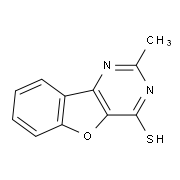2-Methyl-benzo[4,5]furo[3,2-d]pyrimidine-4-thiol