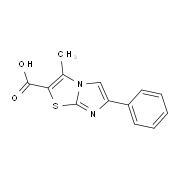 3-Methyl-6-phenyl-imidazo[2,1-b]thiazole-2-carboxylic acid